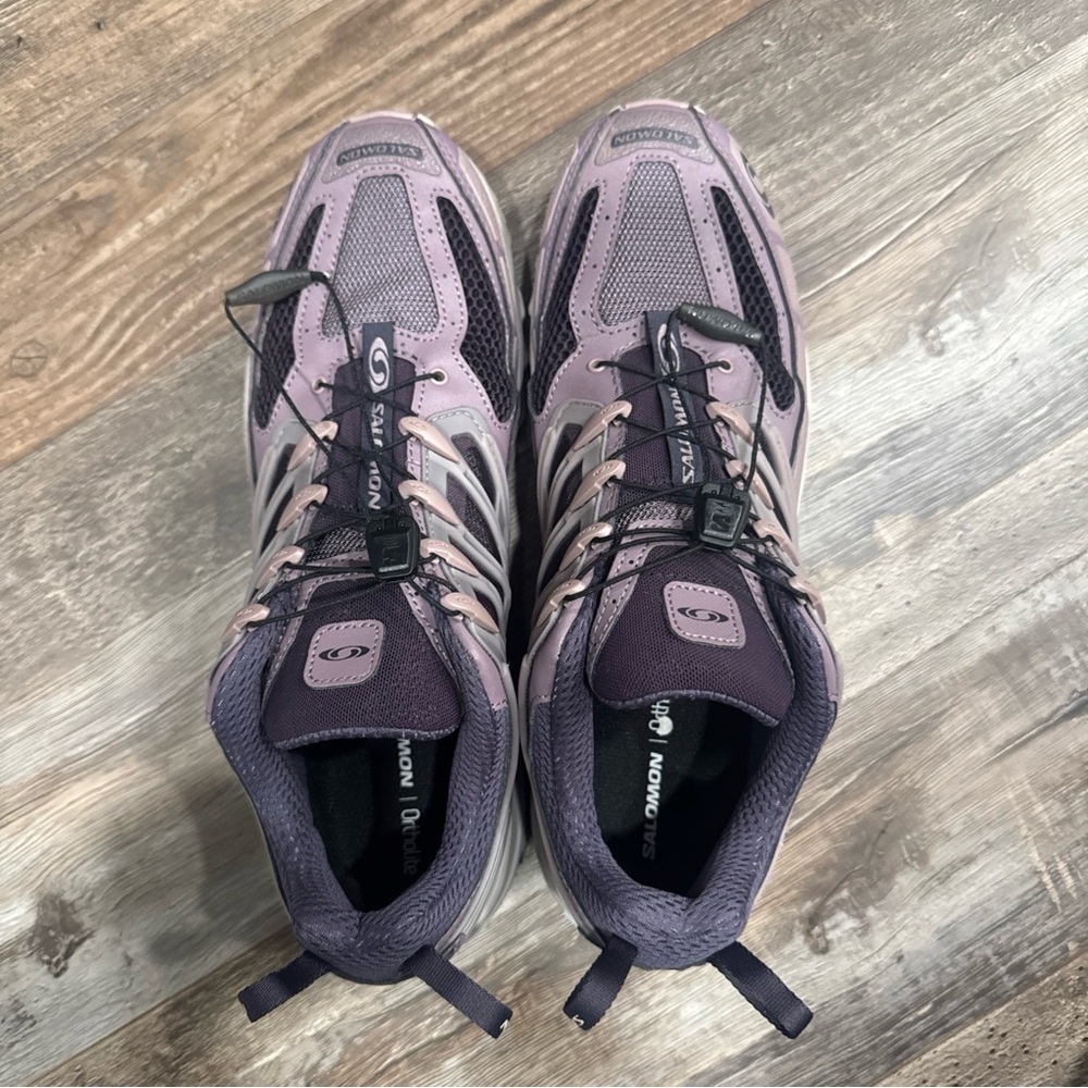 Salomon Women's Lavender ACS Pro trail shoes, women’s size 12